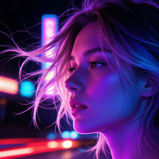 Midnight Drive matching PFP for couples and best friends – left profile picture