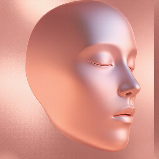 Rose Gold matching PFP for couples and best friends – left profile picture