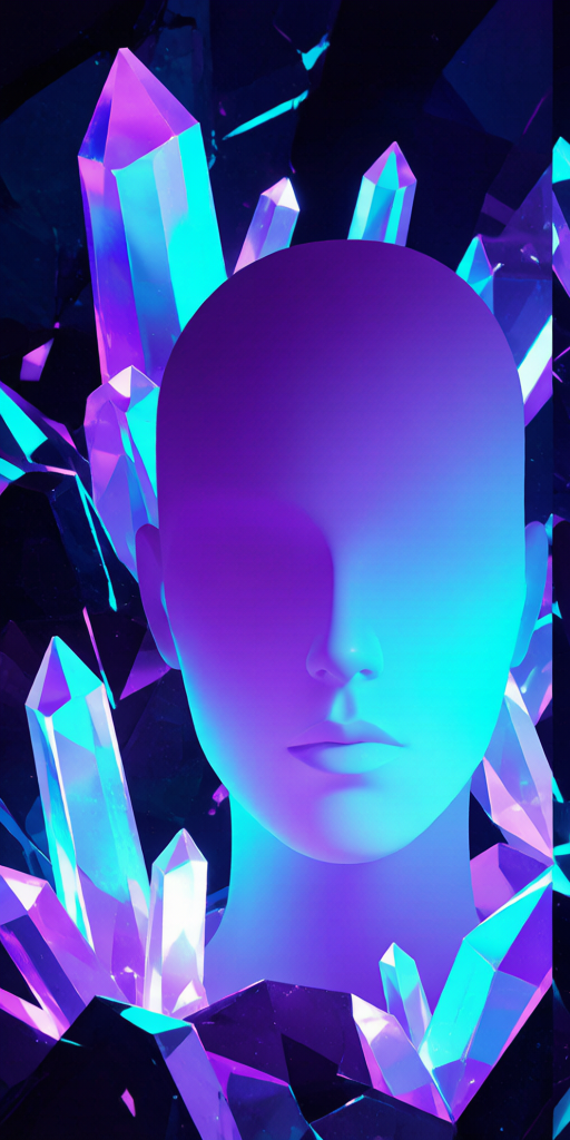Crystal Cave matching PFP for couples and best friends – left profile picture