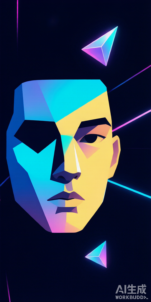 Geometric Prism matching PFP for couples and best friends – right profile picture