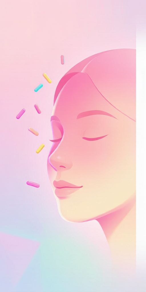 Ice Cream Pastel matching PFP for couples and best friends – left profile picture