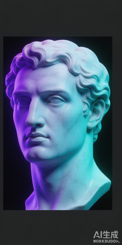 Marble Statue matching PFP for couples and best friends – right profile picture