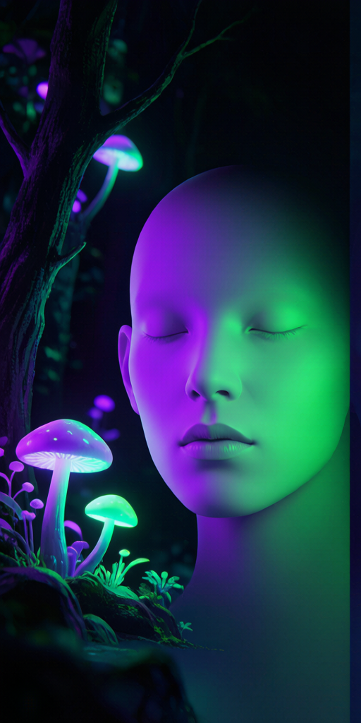Neon Forest matching PFP for gamers – left profile picture