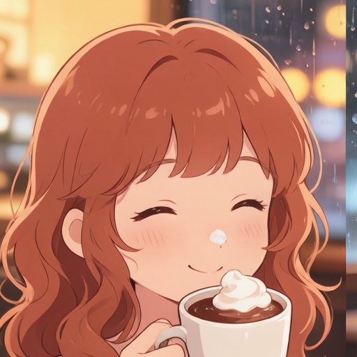 Cafe Date matching PFP for couples – left profile picture