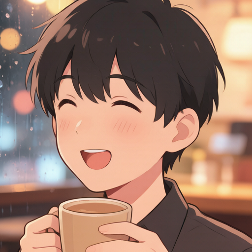 Cafe Date matching PFP for couples – right profile picture