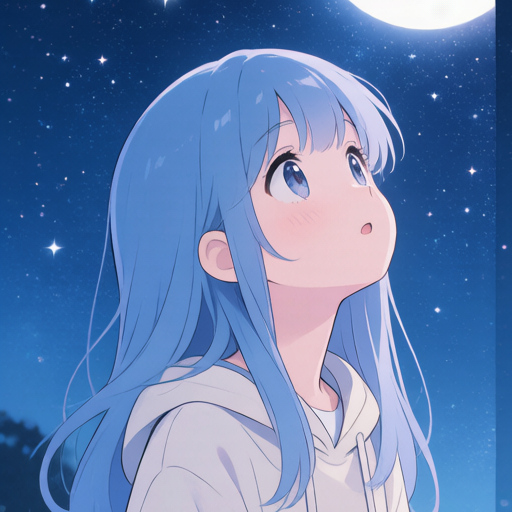 Starry Bench matching PFP for couples and best friends – left profile picture