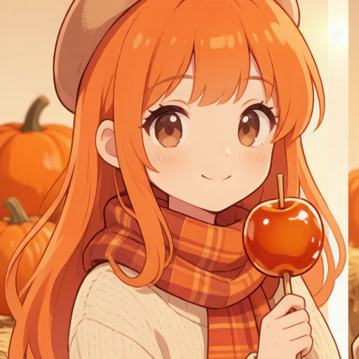 Autumn Festival matching PFP for couples and best friends – left profile picture