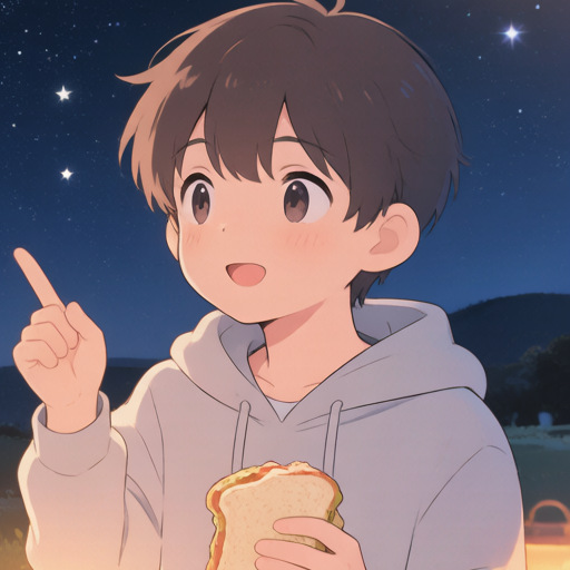 Night Picnic matching PFP for couples and best friends – right profile picture