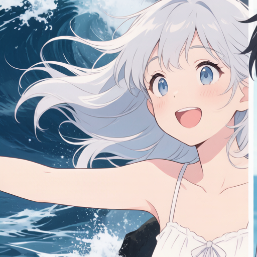 Ocean Cliff matching PFP for couples and best friends – left profile picture