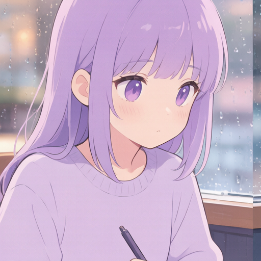 Rainy Cafe Window matching PFP for couples and best friends – left profile picture