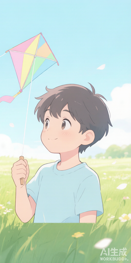 Spring Kite Flying matching PFP for couples and best friends – right profile picture
