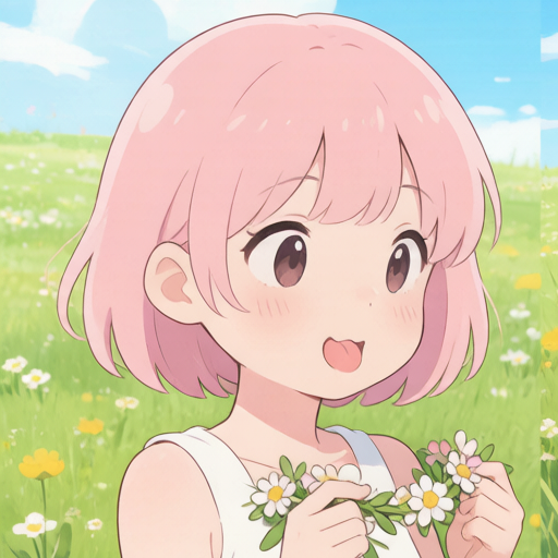 Spring Meadow matching PFP for couples and best friends – left profile picture