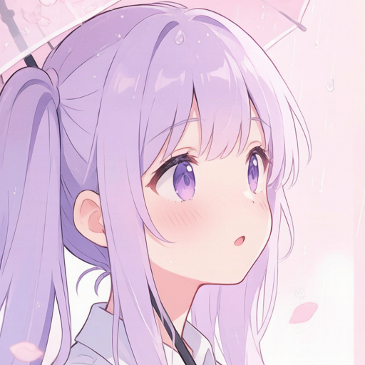 Spring Rain matching PFP for couples and best friends – left profile picture