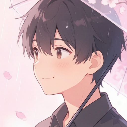 Spring Rain matching PFP for couples and best friends – right profile picture