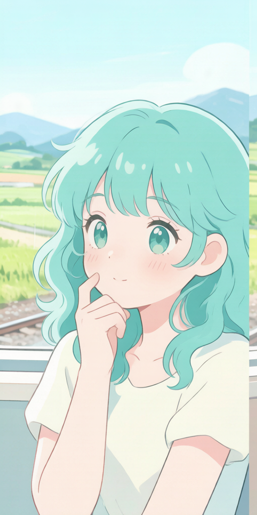 Train Journey matching PFP for couples and best friends – left profile picture
