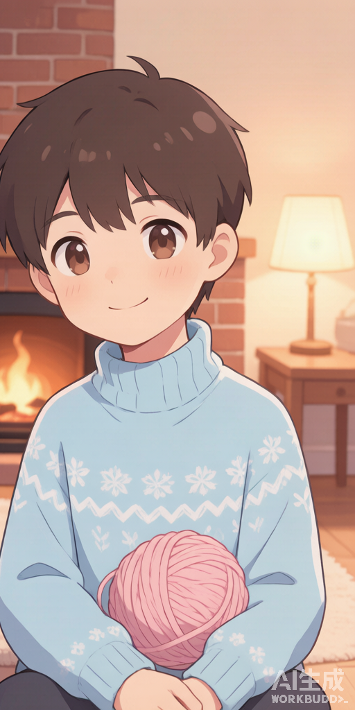 Winter Knit Sweater matching PFP for couples and best friends – right profile picture