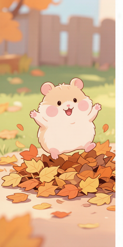Leaf Pile Hamsters matching PFP for cute matching icons – left profile picture