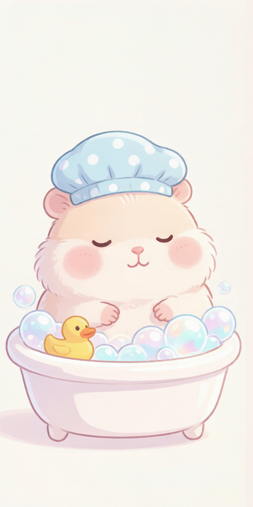 Bath Time Hamsters matching PFP for cute matching icons – left profile picture