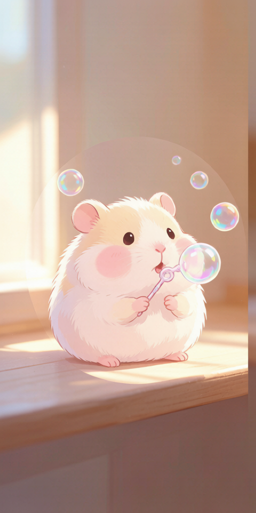 Bubble Hamsters matching PFP for cute matching icons – left profile picture