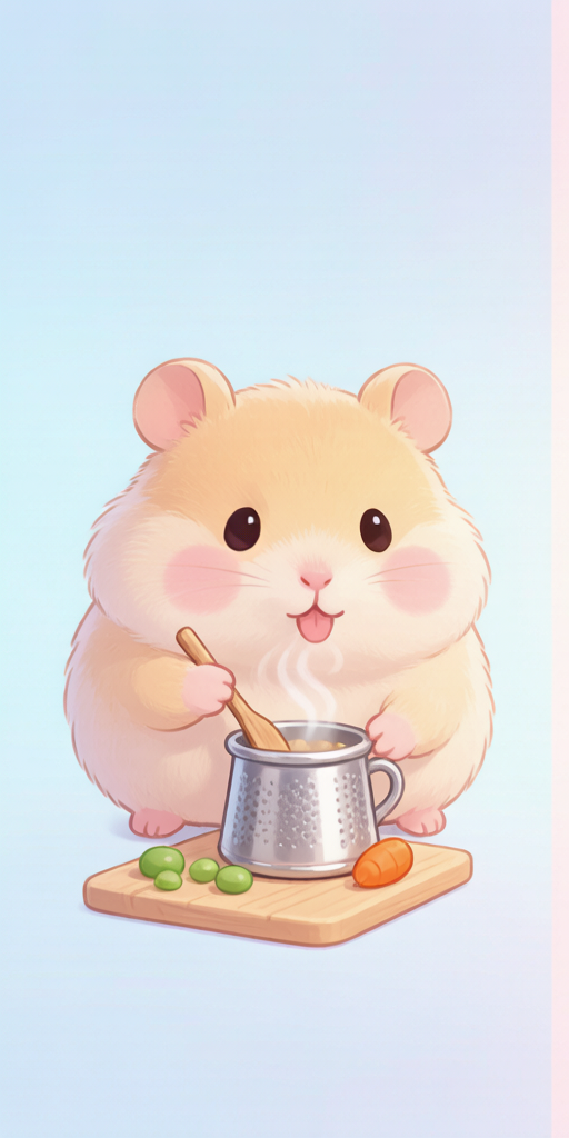 Soup Cooking Hamsters matching PFP for cute matching icons – left profile picture
