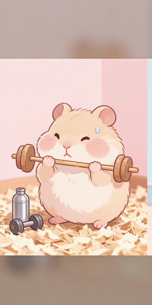 Gym Hamsters matching PFP for cute matching icons – left profile picture
