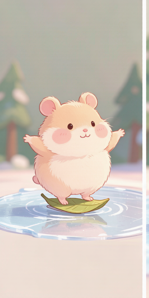 Ice Skating Hamsters matching PFP for cute matching icons – left profile picture