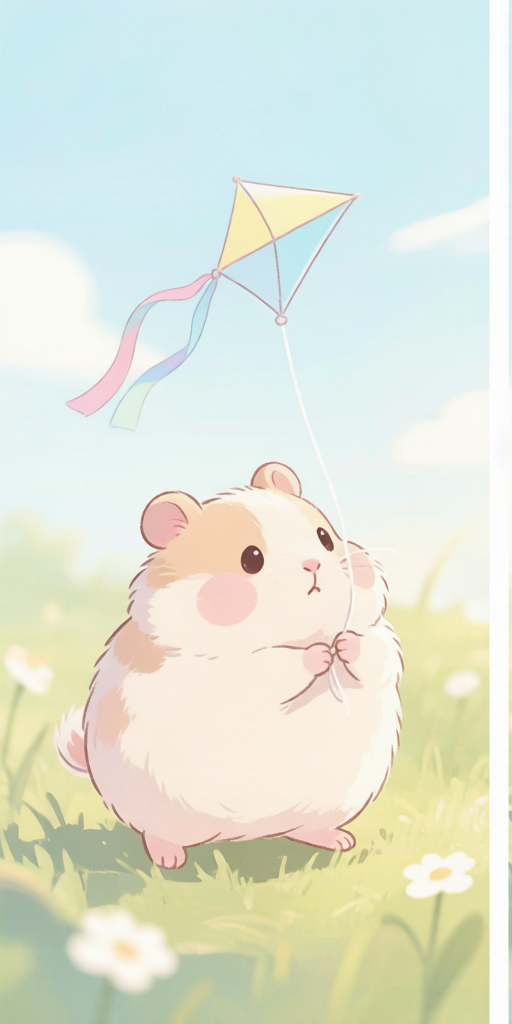 Kite Flying Hamsters matching PFP for cute matching icons – left profile picture