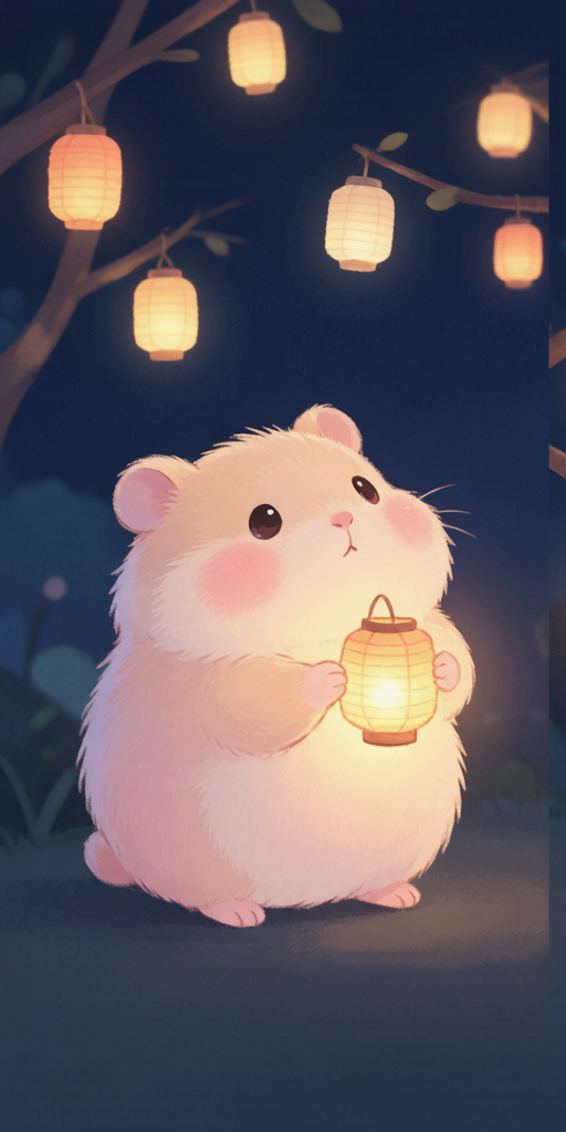 Lantern Hamsters matching PFP for cute matching icons – left profile picture