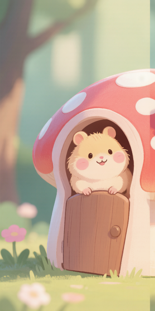 Mushroom House Hamsters matching PFP for cute matching icons – left profile picture