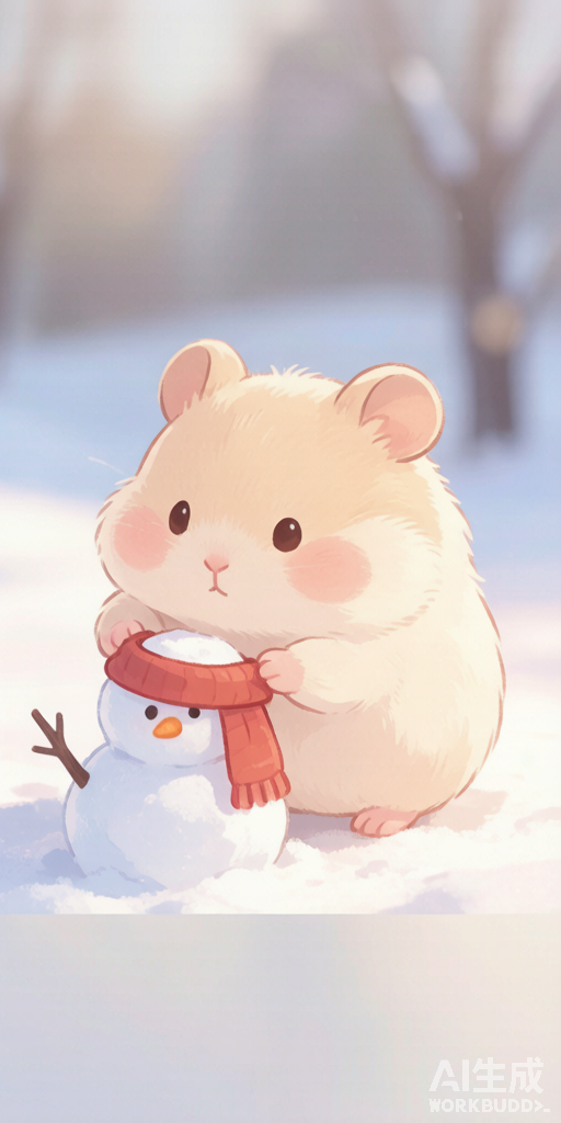 Snowman Hamsters matching PFP for cute matching icons – right profile picture