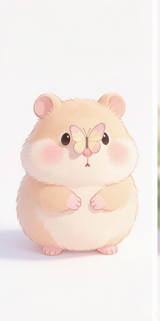 Butterfly Hamsters matching PFP for cute matching icons – left profile picture