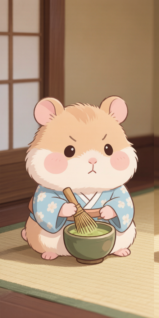 Tea Ceremony Hamsters matching PFP for cute matching icons – left profile picture