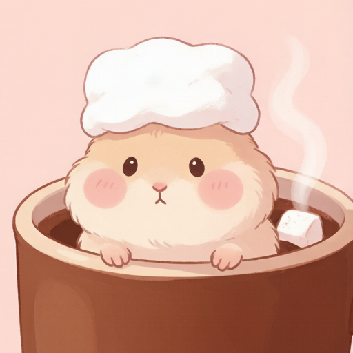 Marshmallow Cocoa matching PFP for couples and best friends – right profile picture