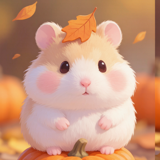 Pumpkin Patch matching PFP for couples and best friends – left profile picture