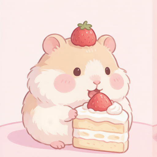 Strawberry Cake matching PFP for couples and best friends – left profile picture
