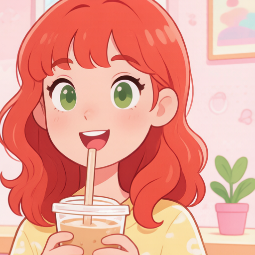 Bubble Tea matching PFP for couples and best friends – right profile picture
