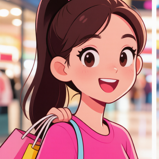 Shopping Day matching PFP for couples and best friends – left profile picture