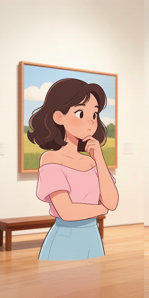 Art Museum BFFs matching PFP for best friends – left profile picture