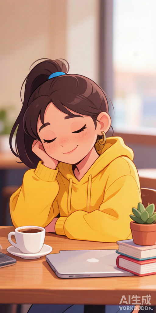 Cafe Study BFFs matching PFP for best friends – right profile picture