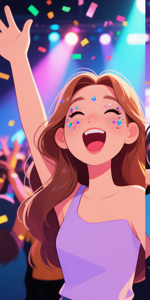 Concert BFFs matching PFP for best friends – left profile picture