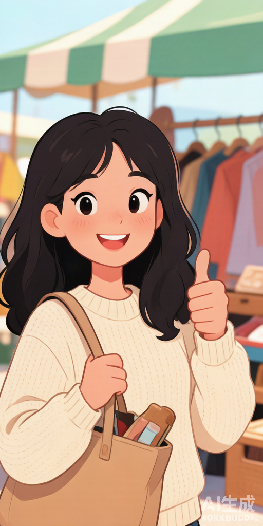 Flea Market BFFs matching PFP for best friends – right profile picture