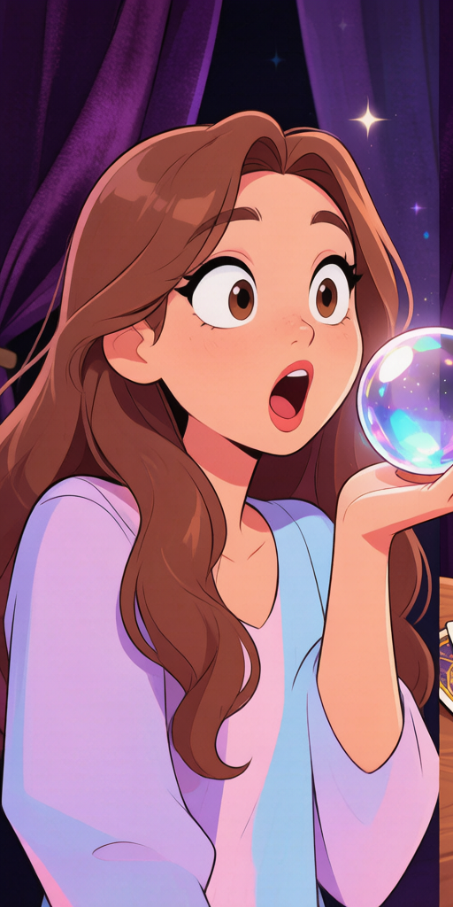 Fortune Teller BFFs matching PFP for best friends – left profile picture