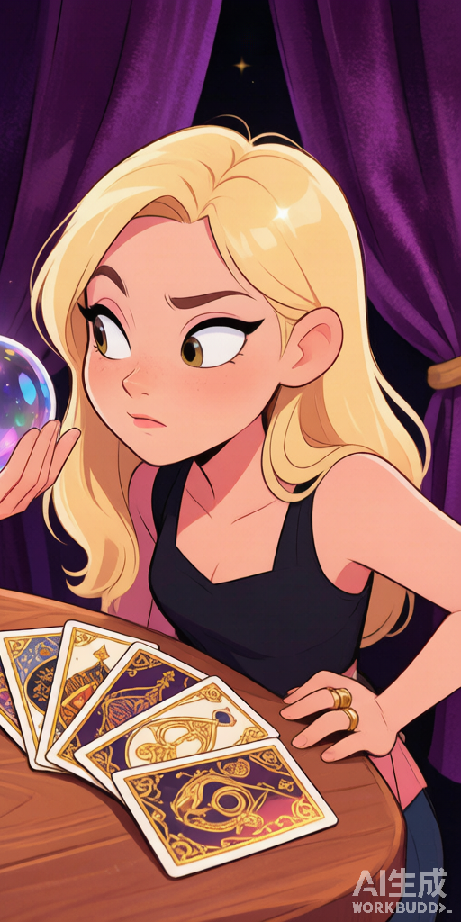Fortune Teller BFFs matching PFP for best friends – right profile picture