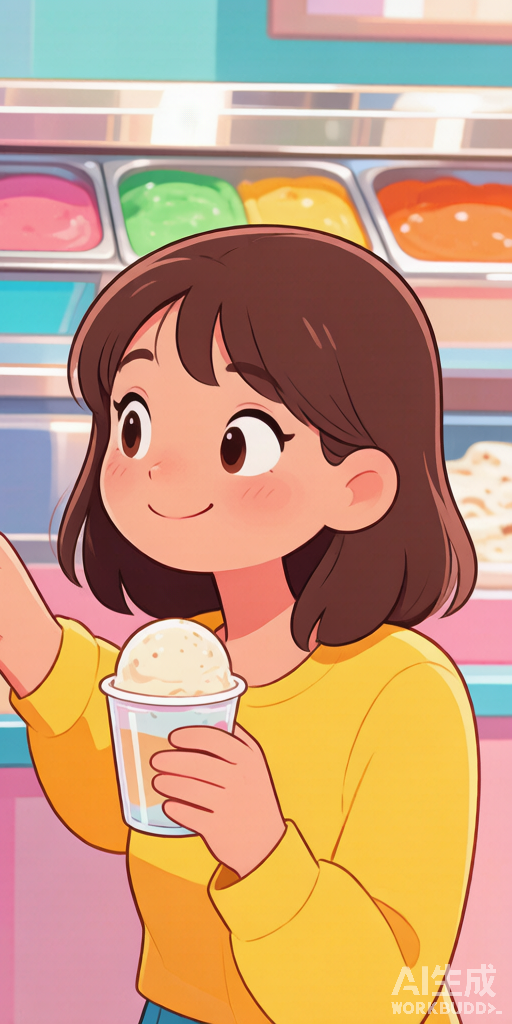 Ice Cream BFFs matching PFP for best friends – right profile picture