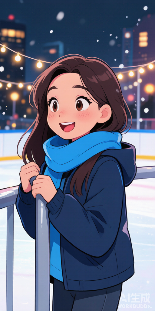 Ice Skating BFFs matching PFP for best friends – right profile picture