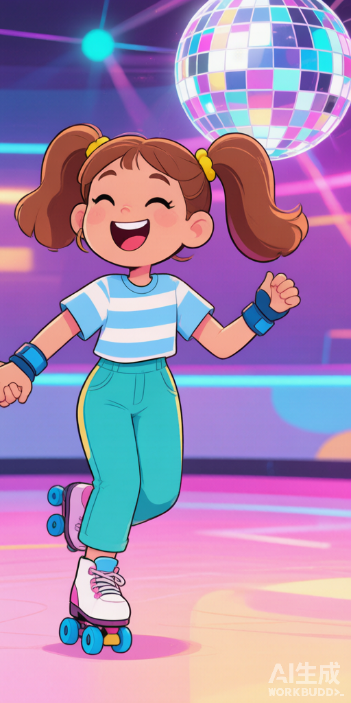 Roller Skating BFFs matching PFP for best friends – right profile picture