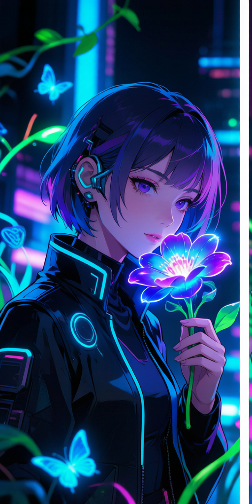 Cyber Garden matching PFP for gamers – left profile picture