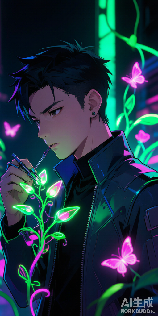 Cyber Garden matching PFP for gamers – right profile picture