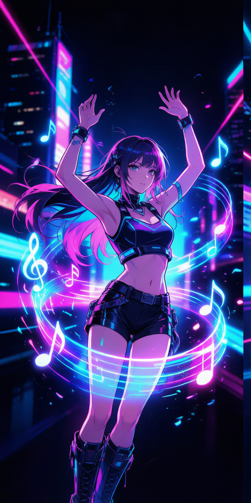 Holo Concert matching PFP for couples and best friends – left profile picture