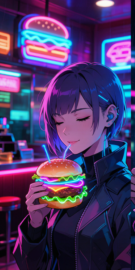 Midnight Diner matching PFP for couples and best friends – left profile picture